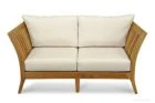 Deep Seating Love Seat in Teak - Nevis Island Estate Collection