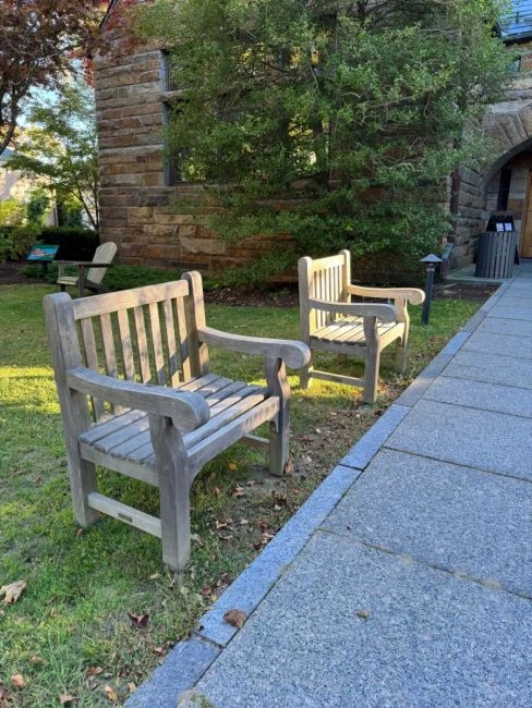 Hyde Park Garden Chairs in  New England Town