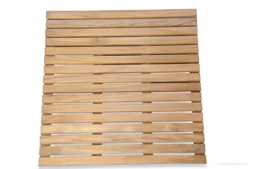 GOLDENTEAK® Premium Teak Bath & Shower Mat – 36
