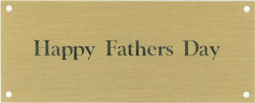 Brass Plaque 2